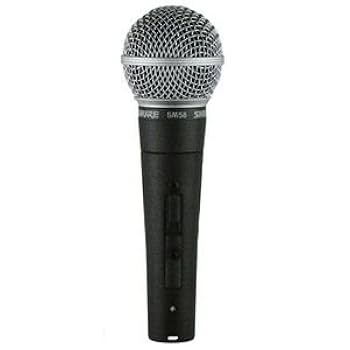 shure 58×3本・shure57×7本 ダイナミックマイクセット ケース付 SHURE SM58 SE (ブームマイクスタンド＋永久保証のマイク